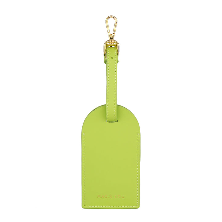 Luggage Tag - Apple Green