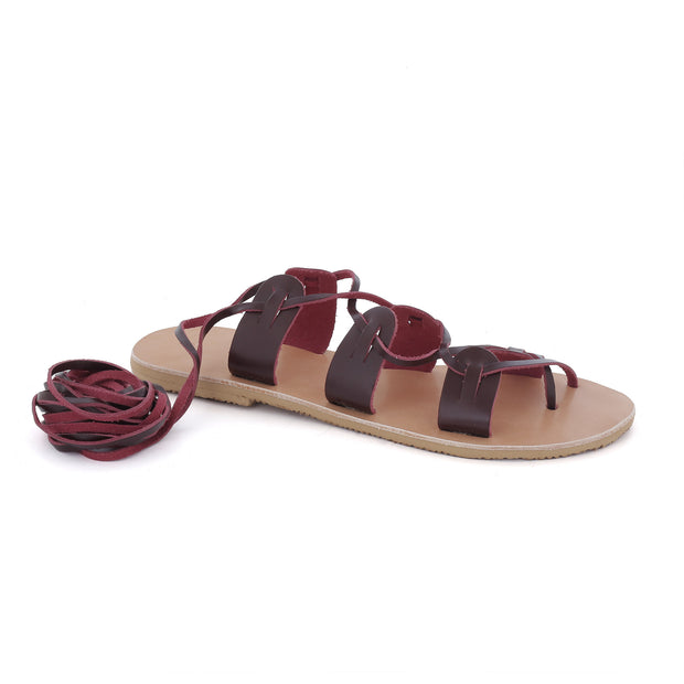 Greek Leather Sandals 'Polyhymnia'