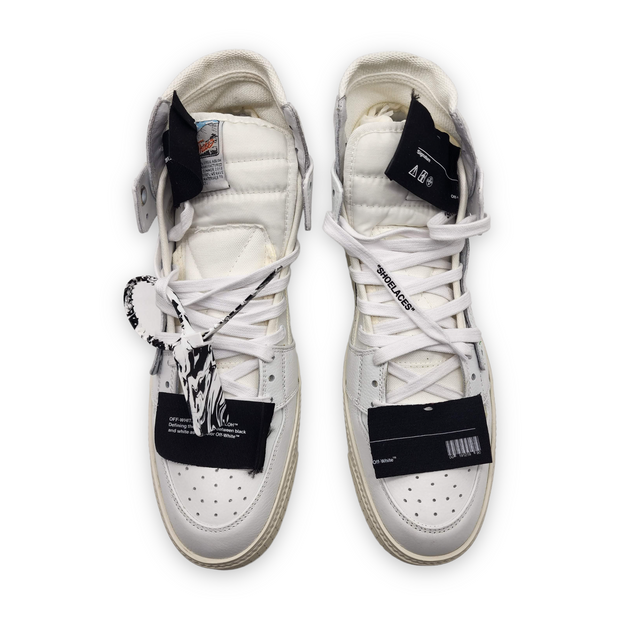 Off-White 3.0 Court Hi Top Sneakers 'White'