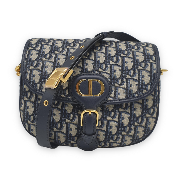 Dior Bobby Oblique Crossbody Bag 'Navy'