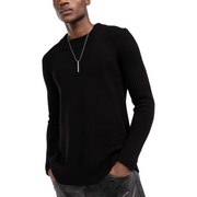 Rick Owens Cashmere-blend Ribbed Knit Sweater