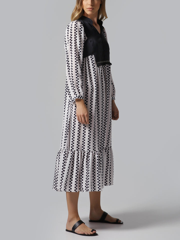 Visaltes Silk Midi Dress