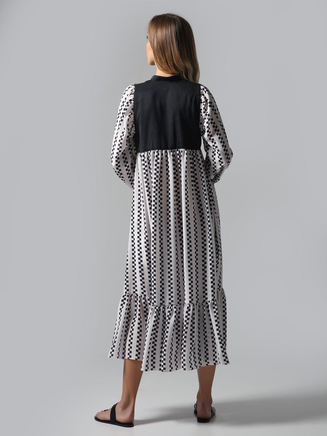 Visaltes Silk Midi Dress