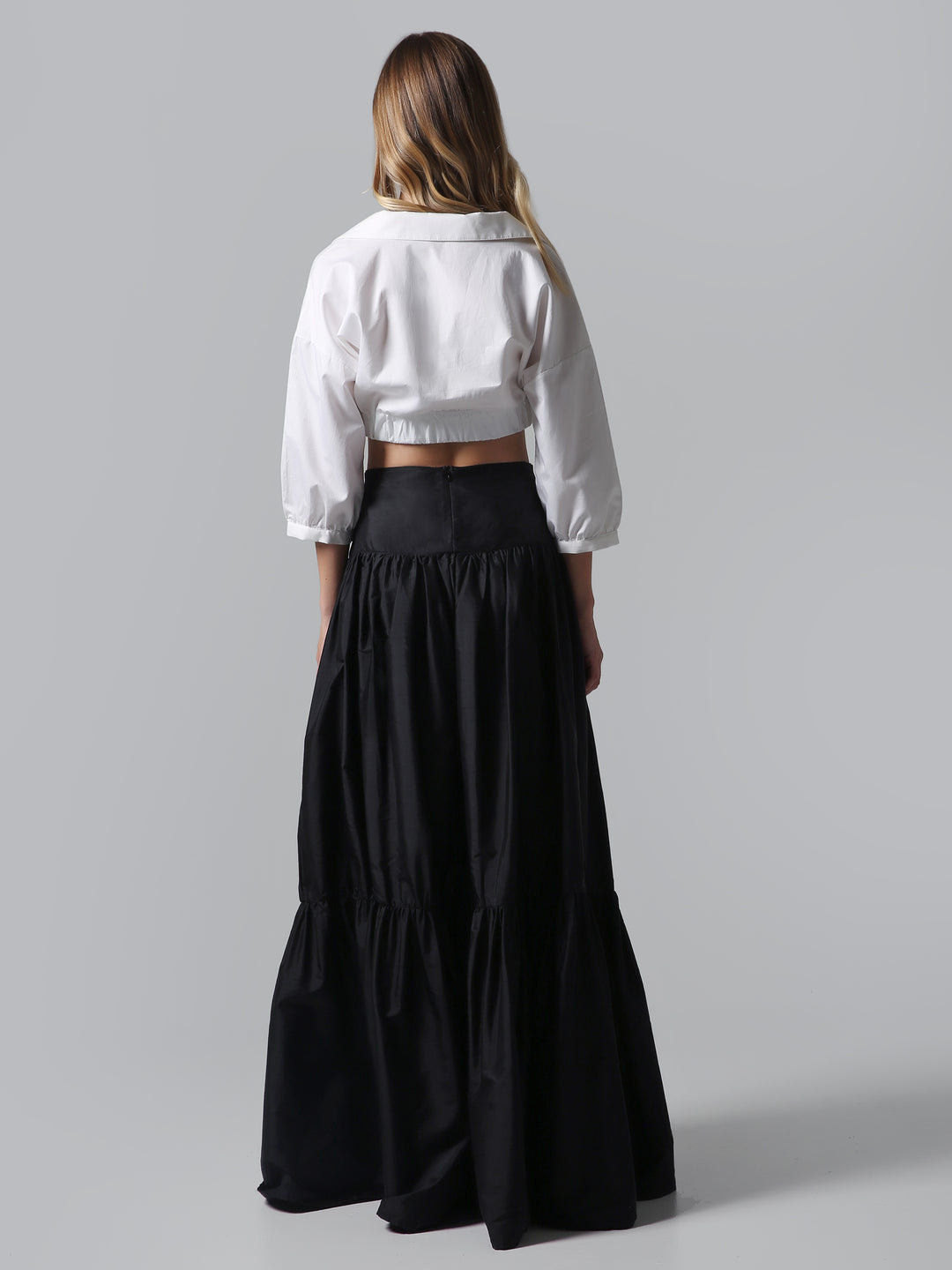 Wild Silk Maxi Skirt