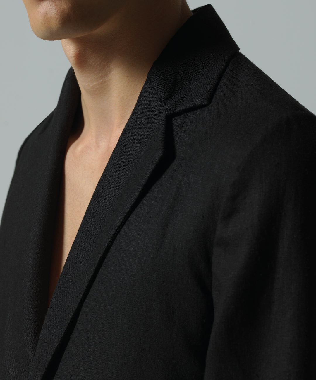 Visaltes Linen Fitted Jacket