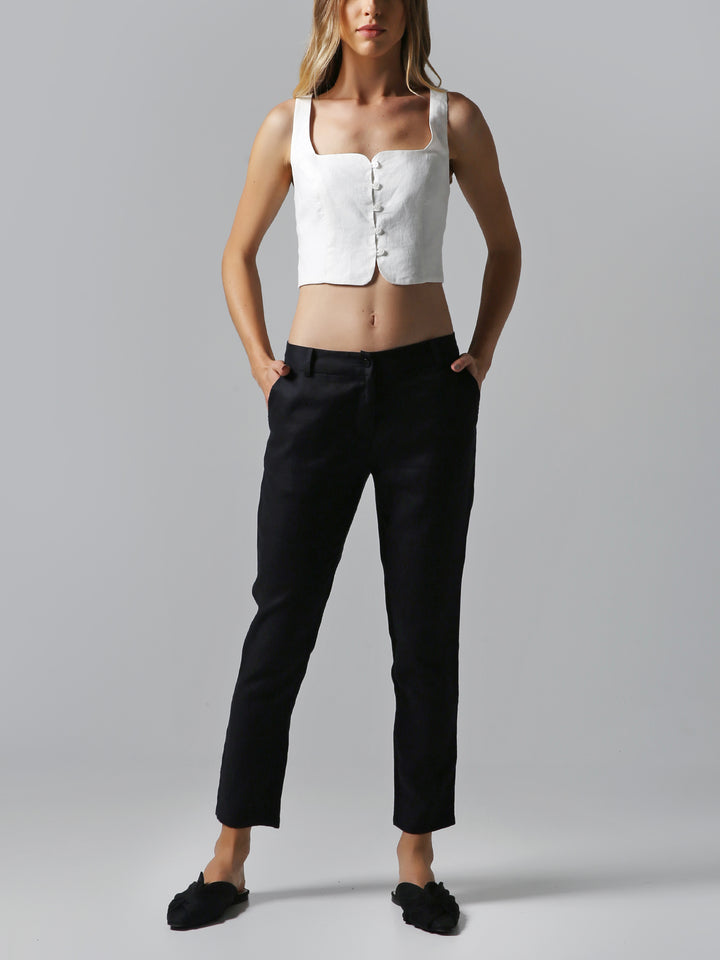 Visaltes Tailored Linen Pants